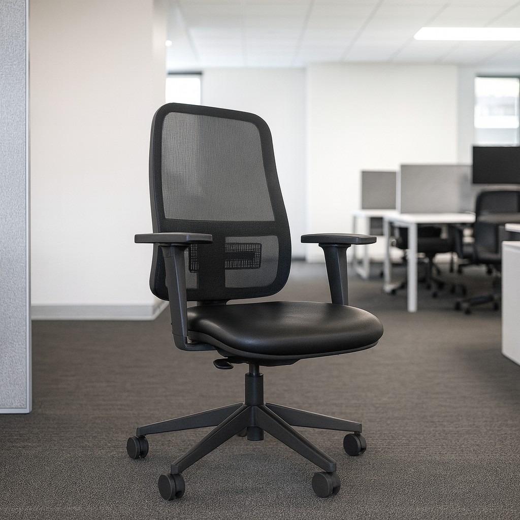 Hire Synchro Mesh Back Task Chair - Wagstaff Furniture Hire